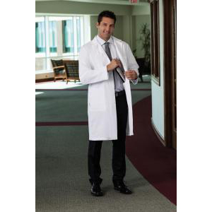 1963 Meta Men's 38" Labcoat with iPad® Pocket. White Swan Brands