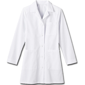 6150 Meta Ladies 35" Labcoat. White Swan Brands