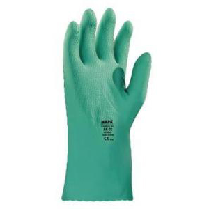 Stansolv® AK-22 Knit-Lined Medium-Weight Nitrile Gloves. MAPA Spontex