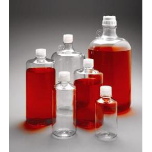 Large Narrow-Mouth Clear PC Bottles. Nalgene