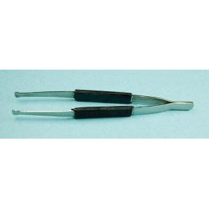 Filter Forceps w/Polypropylene Grips. Stainless Steel