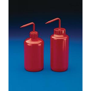 Red Wash Bottles