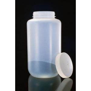 Large Wide-Mouth Bottles, Polypropylene. Nalgene