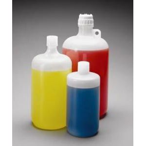 Large Narrow-Mouth LDPE Bottles. Nalgene