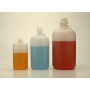 Large Narrow-Mouth Bottles, Polypropylene. Nalgene