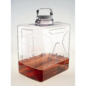 Clearboy Low Profile Rectangular Carboys. Nalgene