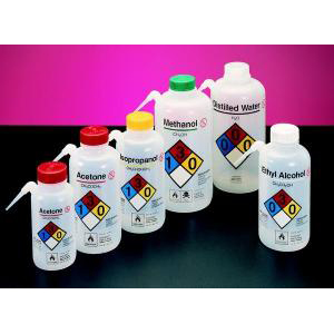 Vented Unitary Safety Wash Bottles