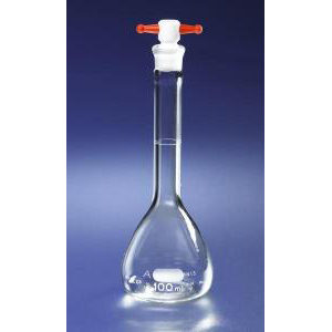 PYREX® Class A Volumetric Flasks w/PTFE Stopper