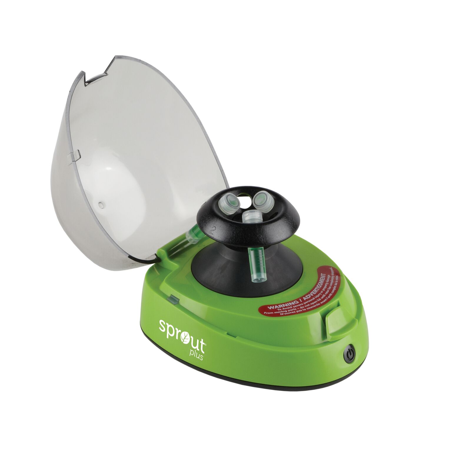 Sprout® Plus Mini-Centrifuge 100-240VAC, 50/60Hz Universal Plug, Green