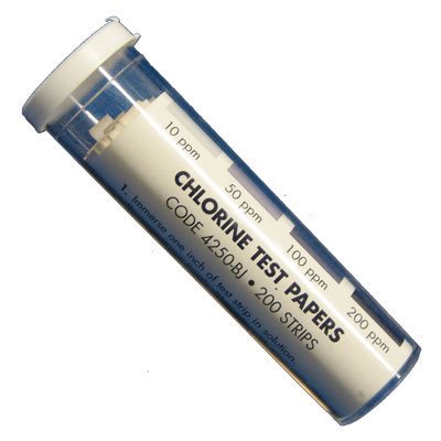 Chlorine Test Strips