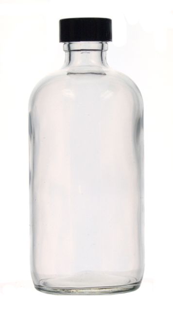 Clear Boston Round Bottles