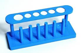 Test Tube Rack, Plastic, 6-Tube