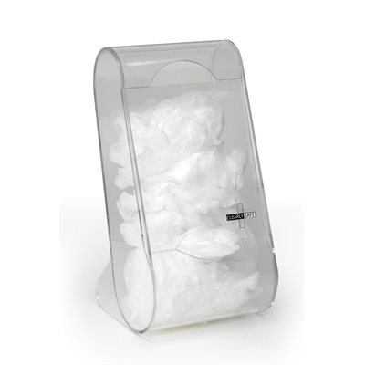 Clearly Safe® Acrylic Soft Covers Dispenser Counter or Wall Mount, Clear