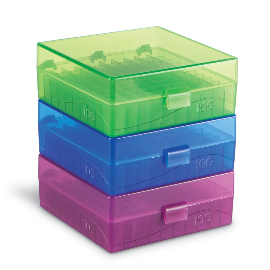 100-Well Microtubes Storage Box