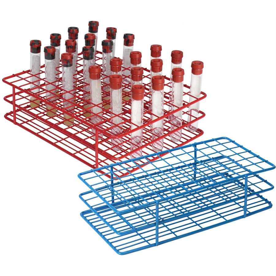 Epoxy Coated Wire Tube Rack