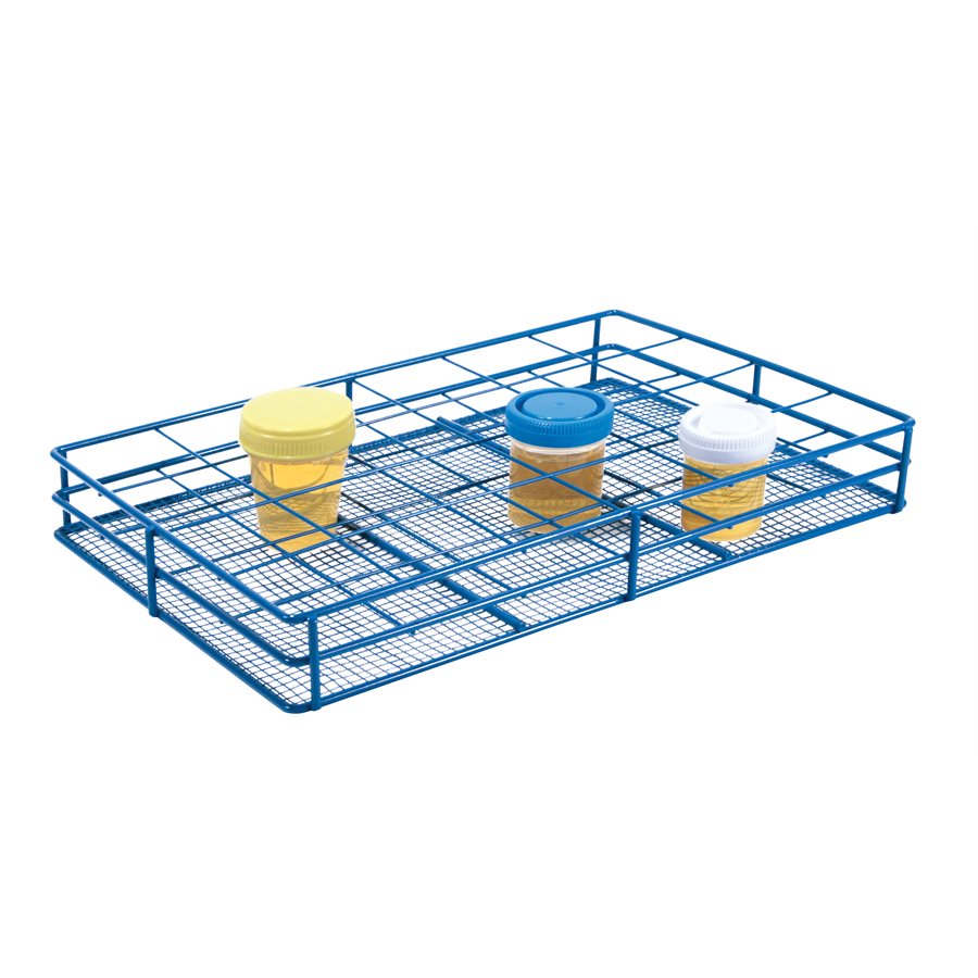 Epoxy Coated Wire Urine Container Rack