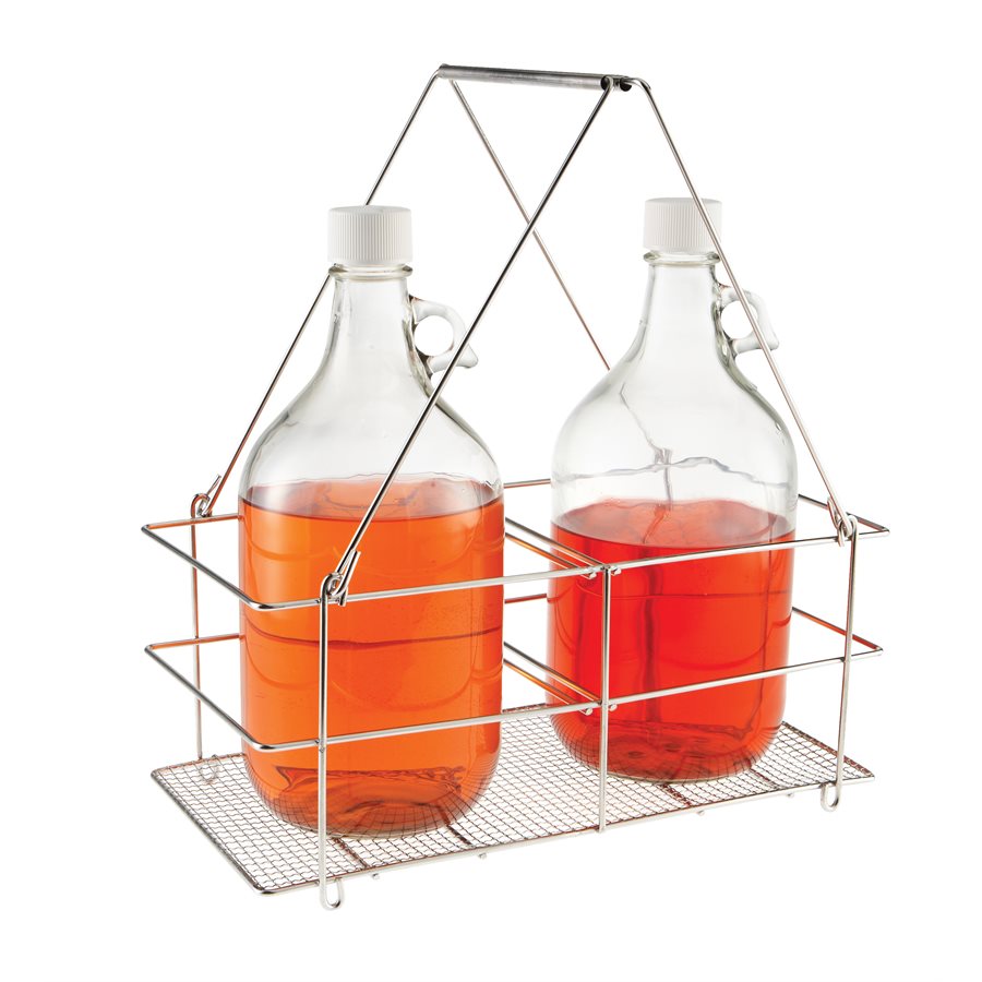 Wire Bottle Carrier 2.5L x 2, Steel