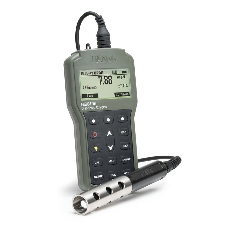 Portable Optical Dissolved Oxygen Meter