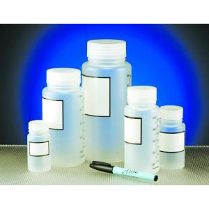 Polypropylene Wide Mouth Graduated Bottles