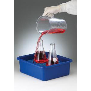 Spill Containment Tray with Grid