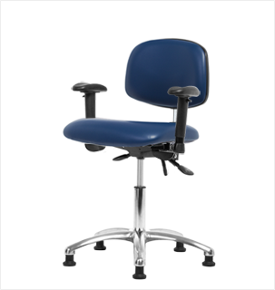 Vinyl ESD Clean Room Chair