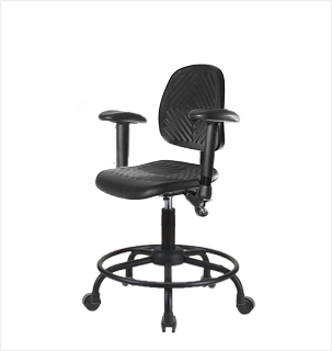 Polyurethane Chair with Medium Back