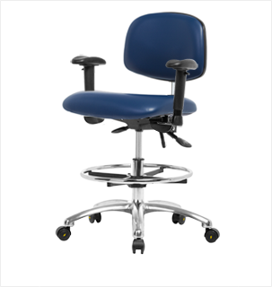 Vinyl ESD Clean Room Chair