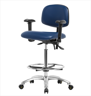 Vinyl ESD Chair