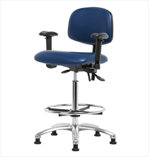 Vinyl ESD Chair