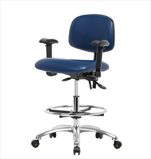 Vinyl ESD Chair