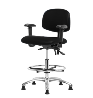 Vinyl ESD Chair