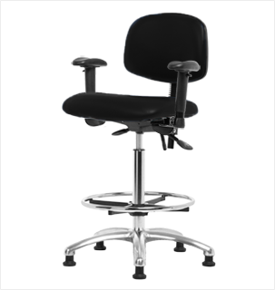 Vinyl ESD Chair