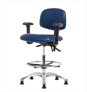 Vinyl ESD Chair