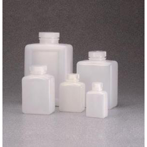 Rectangular Bottle, HDPE. Nalgene