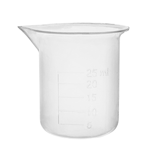 Polypropylene, Raised Graduations, Plastic Beakers