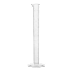 Polypropylene, Raised Graduations, Plastic Graduated Cylinder