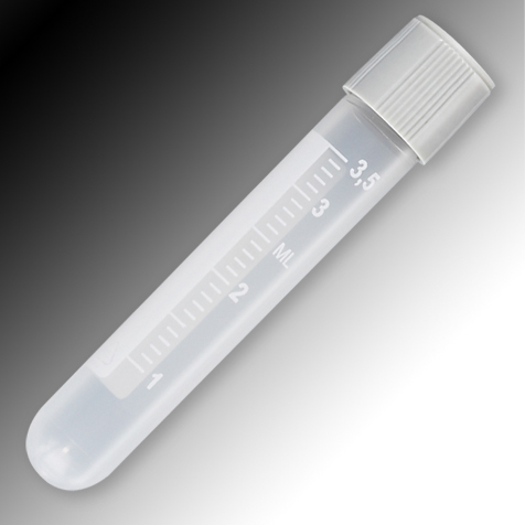 Sample tube, 4mL, PP