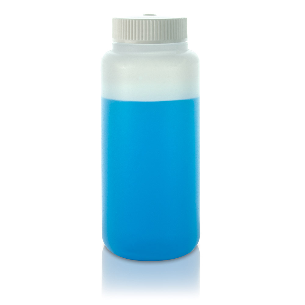 Centrifuge Bottle, 500mL, Attached Cap,