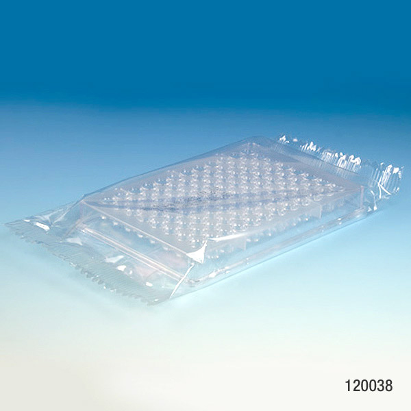 Microtitration plate, 96 well, PS