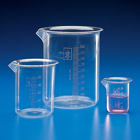 Beaker, 500mL, PMP (TPX)