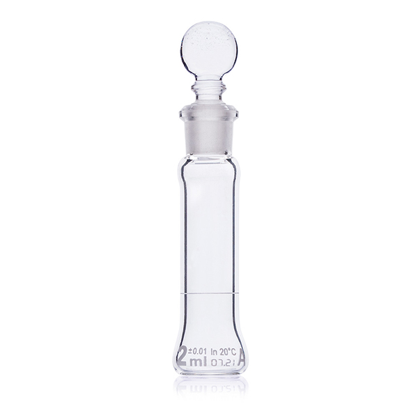 Flask, Volumetric , Globe Glass, 2mL