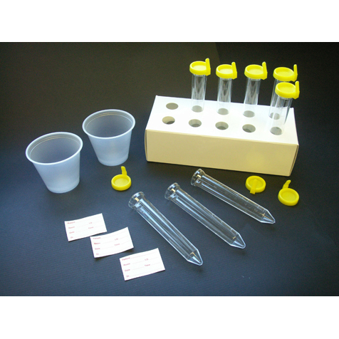 Uri-Pak, 12mL tube, yellow cap