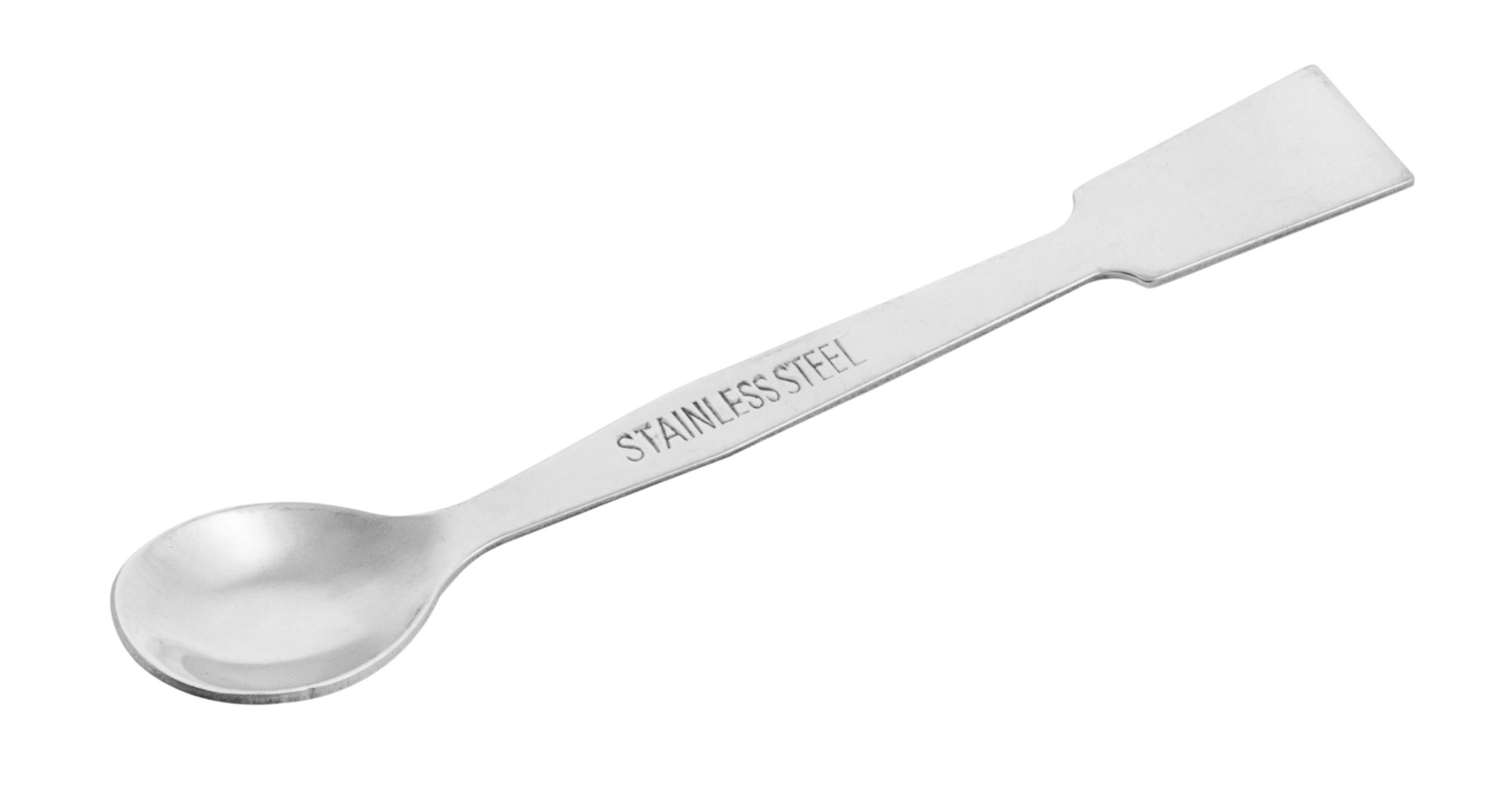 Eisco Labs Dual Ended scoop with Spatula with One Flat End, One Spoon End