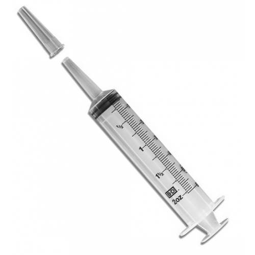 SYRINGE ONLY | CATHETER TIP | 2 OZ IN 1/4 OZ | 40/PACK | B-D 309620